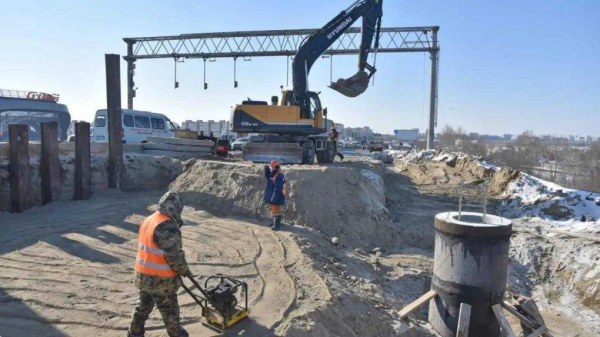 Мэр Омска Сергей Шелест рассказал, как идёт ремонт моста у Телецентра