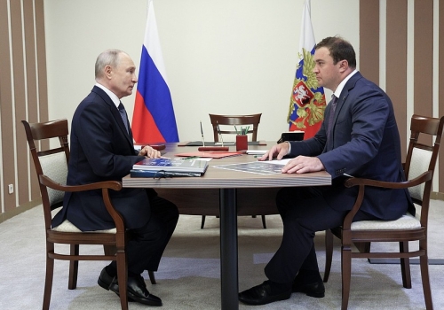 Путин и&nbsp;Хоценко обсудили достройку метро в&nbsp;Омске