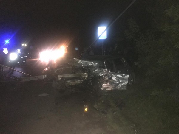 Ночью в Омске в лобовом столкновении автомобилей погибла женщина