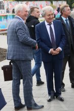 Александр Бурков и&nbsp;Оксана Фадина торжественно открыли бульвар Мартынова