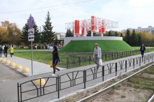 Александр Бурков и&nbsp;Оксана Фадина торжественно открыли бульвар Мартынова