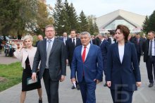 Александр Бурков и&nbsp;Оксана Фадина торжественно открыли бульвар Мартынова