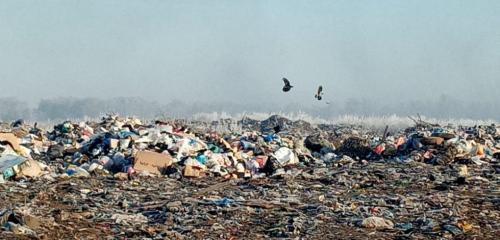 Мецлер не контролирует! В Калачинске опять горит свалка и снова нет воды