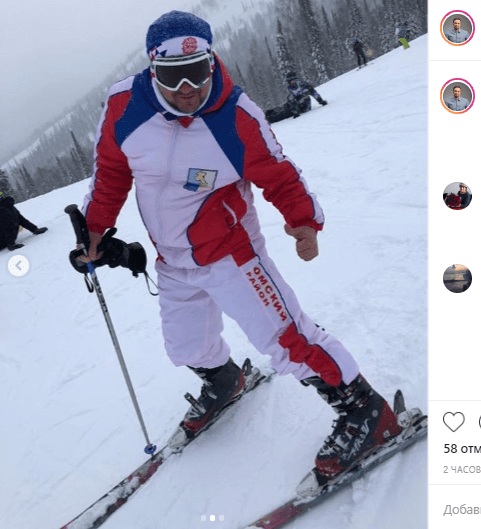 Глава Омского района, где провалили отопительный сезон, уехал кататься на лыжах 