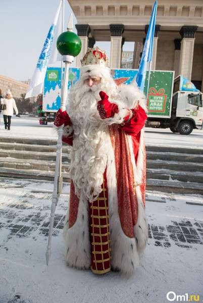 Всероссийский Дед Мороз: «Буду помогать новосибирцам своим волшебством»