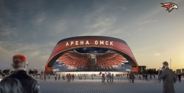 ХК "Авангард" опубликовал макет новой ледовой арены ХК "Авангард" опубликовал макет новой ледовой арены