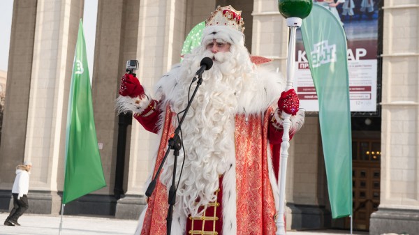 Всероссийский Дед Мороз: «Буду помогать новосибирцам своим волшебством»