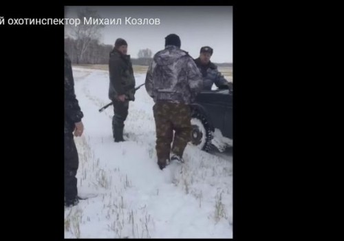 В Калачинском районе скандальный охотинспектор снова уличён в нарушении правил обращения с оружием?