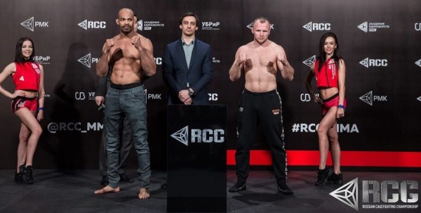 Александр Шлеменко задушил Дэвида Бранча в главном бою RCC7