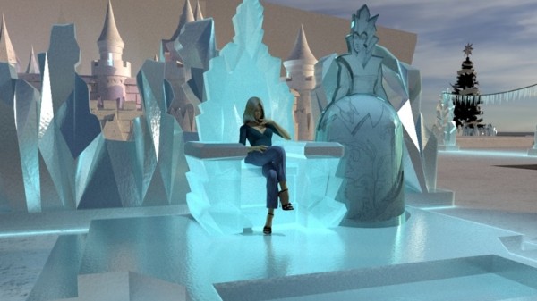 Престол Снежной королевы: как оформят городскую елку на Театральной площади (эскизы) 