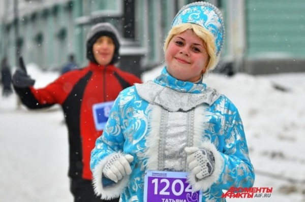 Рождественский полумарафон прошёл в Омске в 29-й раз