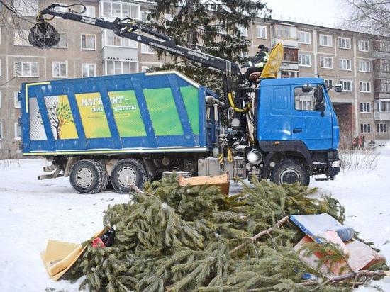В Омске в новогодние праздники мусор вывозился вовремя