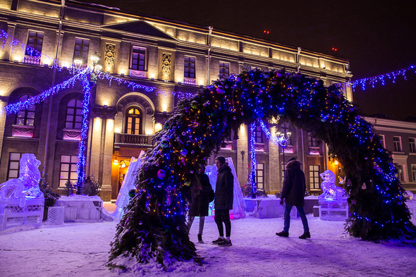 Катки, горки, городки: где встряхнуться на зимних каникулах в Омске 