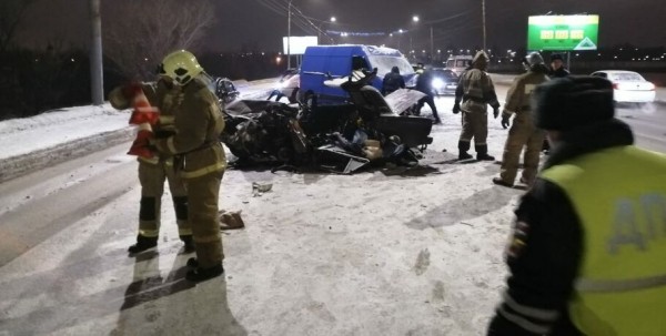 При столкновении у Ленинградского моста погиб мужчина При столкновении у Ленинградского моста погиб мужчина