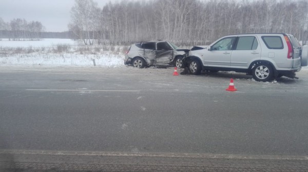 Четвёртое ДТП за сутки произошло на трассе Тюмень - Омск Четвёртое ДТП за сутки произошло на трассе Тюмень - Омск