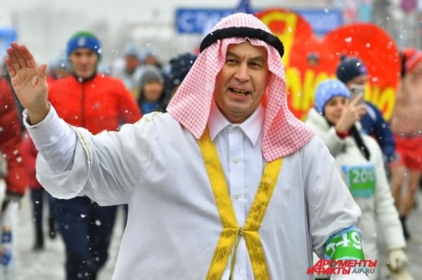 Рождественский полумарафон прошёл в Омске в 29-й раз