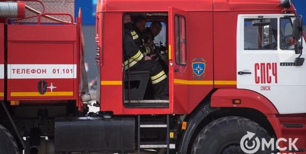 В Омске на пожаре погибла женщина с 4-летним внуком