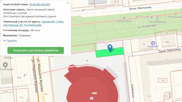 Будущее офисное здание на бульваре Мартынова займет в два раза больше земли 