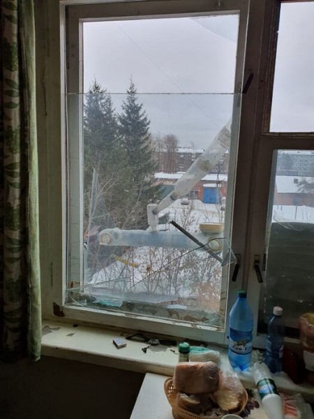 В одном из домов Омска произошёл хлопок газа