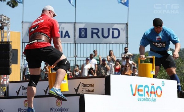 Омский силач победил в турнире по силовому экстриму в Бразилии