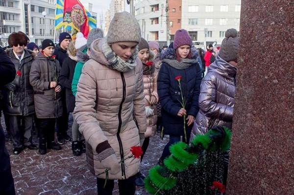 В Омске почтили память Дмитрия Карбышева