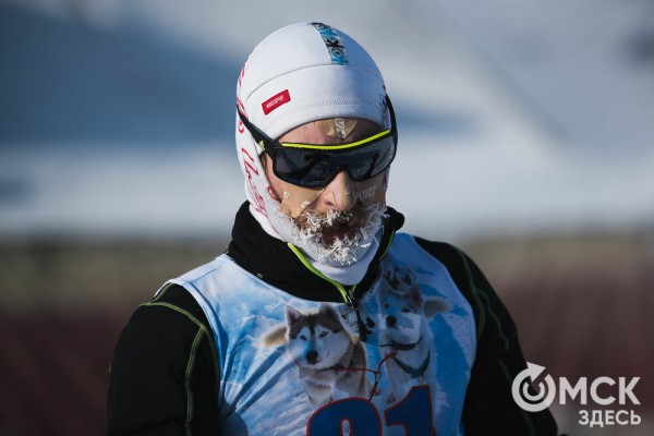 В 20-градусный мороз в Омске прошли гонки на хаски