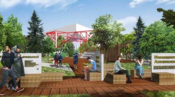 На Бульваре Мартынова в Омске сделают теплый туалет