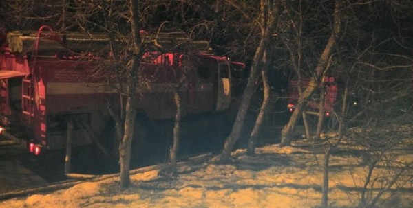 Во время ночного пожара в Омске погибли люди