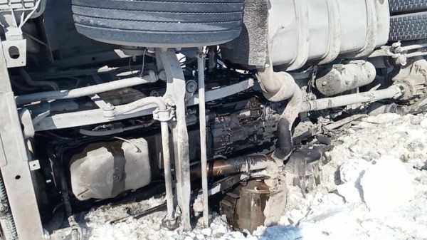 В Омской области столкнулись два большегруза, есть пострадавшие В Омской области столкнулись два большегруза, есть пострадавшие