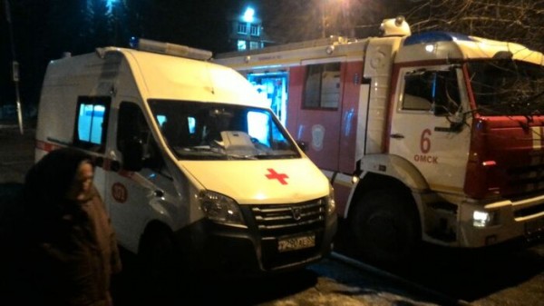 Во время ночного пожара в Омске погибли люди