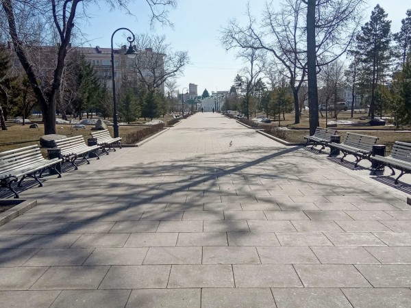 Омск на всеобщей самоизоляции: весна vs коронавирус 