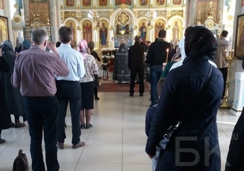 В омской церкви напали на корреспондентов БК55