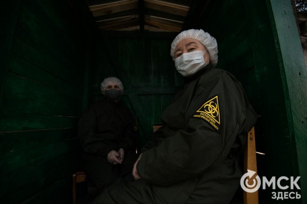 Фоторепортаж: как строят омский военный госпиталь на 100 мест