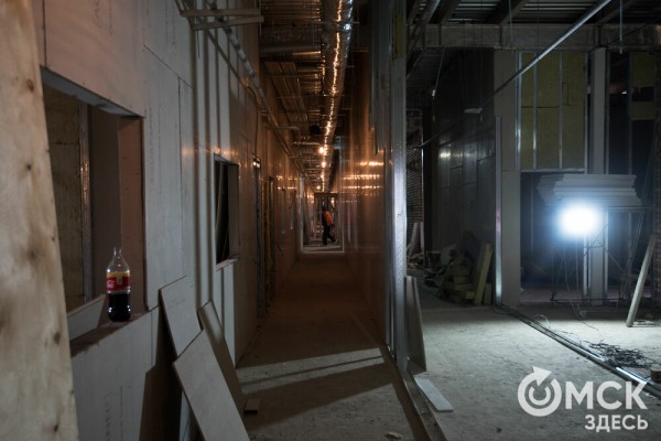 Фоторепортаж: как строят омский военный госпиталь на 100 мест