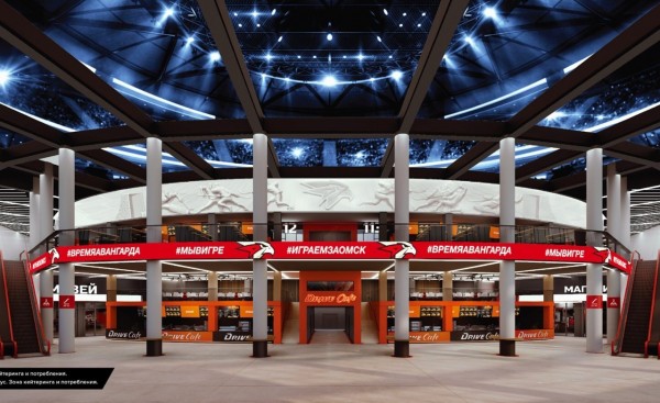 «Авангард» показал, как новая «Арена Омск» будет выглядеть внутри 