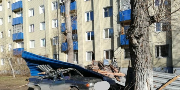 Ущерб от урагана в Омской области оценили в 165 миллионов рублей