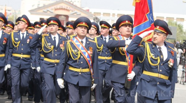В параде Победы приняла участие сводная коробка сотрудников регионального УФСИН В параде Победы приняла участие сводная коробка сотрудников регионального УФСИН