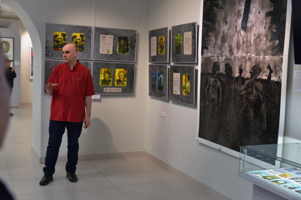 Омский художник: "Я захотел рассказать про войну с точки зрения обычного человека, а не политики"