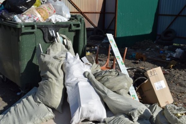 В соцсетях рассказали, как в Омске образуются стихийные свалки