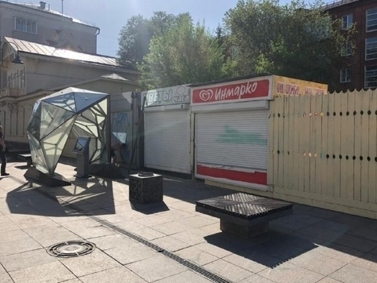 Мэр Омска Оксана Фадина возмущена установкой киосков в центре Омска