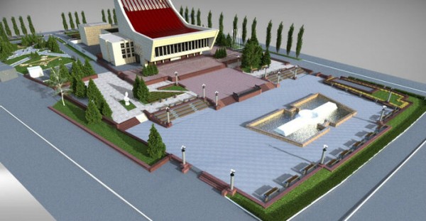 На улице Лермонтова снесут киоски, мешающие благоустройству Театральной площади