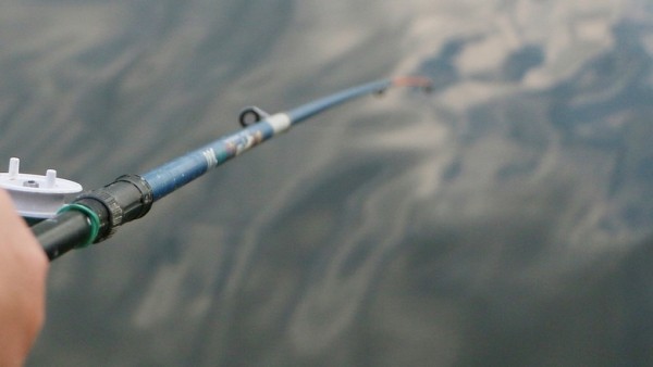 Александр Бурков показал первый улов сына 