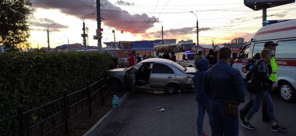 На Левом берегу Омска в аварии погиб водитель