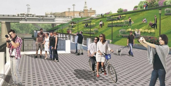 На благоустройство набережной Оми ищут подрядчика На благоустройство набережной Оми ищут подрядчика