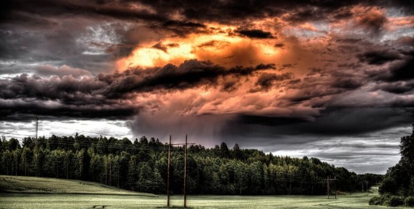 В Омской области готовятся к неприятностям из-за ветра и ливней с градом