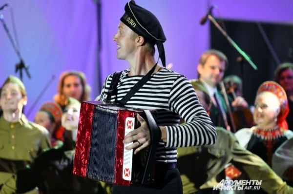 Торжество в честь присвоения Омску звания Города трудовой доблести