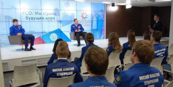 Омский студотряд празднует новоселье Омский студотряд празднует новоселье