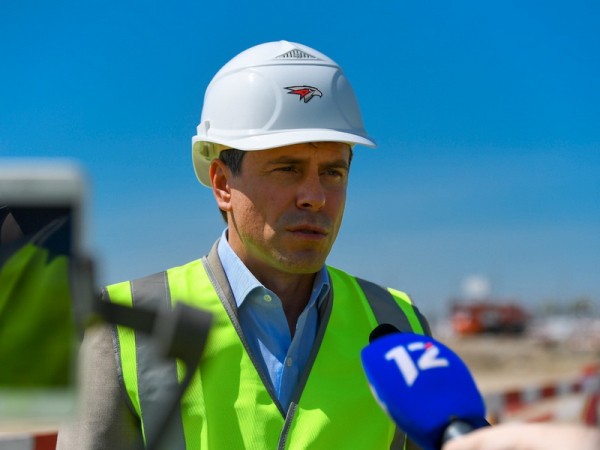 Флаг «Авангарда» установлен на стройплощадке «Арены Омск»
Флаг «Авангарда» установлен на стройплощадке «Арены Омск»