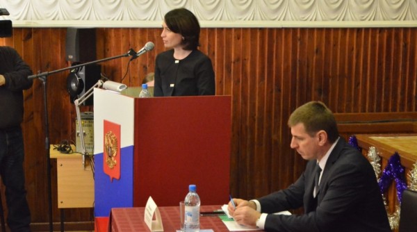 Фадина рассказала транспортникам о поликлинике, школах и детских садах