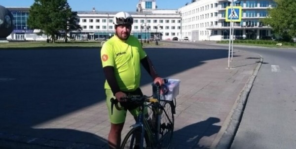 Омский велорекордсмен нацелился на 15 000 км за год